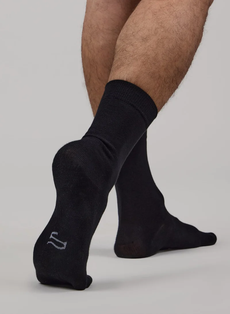 Just Nature Black Premium Business Socks for Men | Best Price UAE