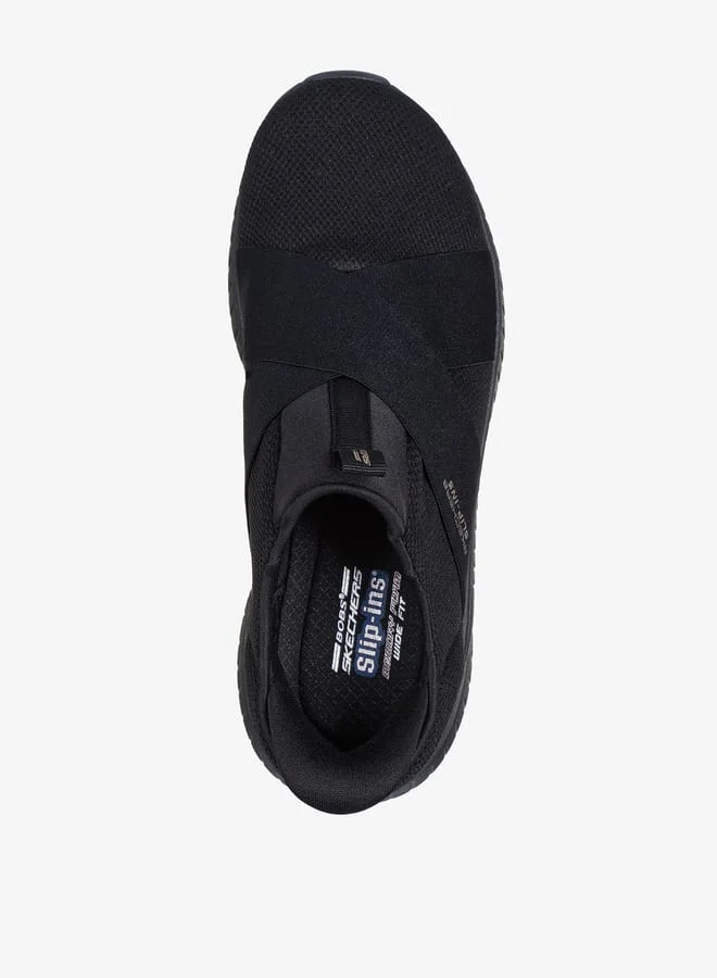 SKECHERS Women's Textured Slip-On Sports Shoes - 2035