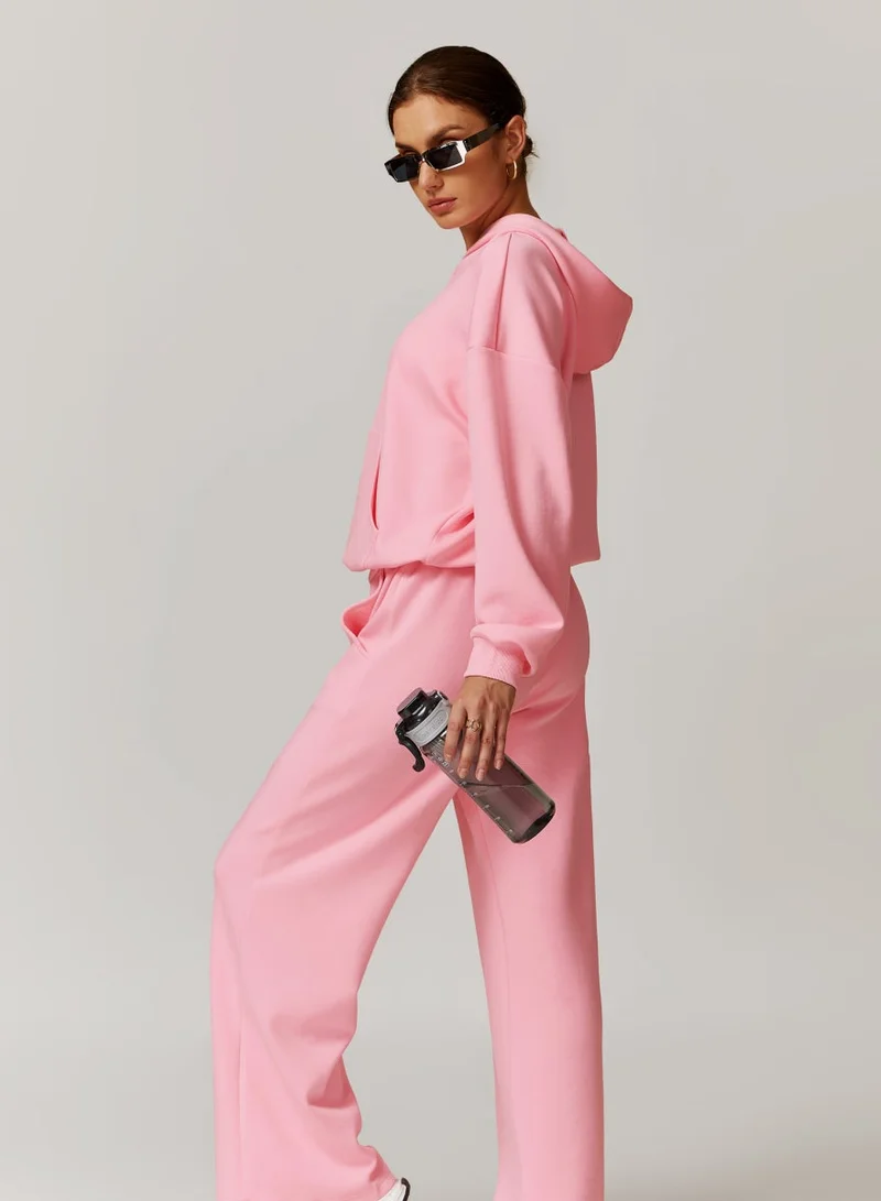 Kawn.yoga Orchid Pink Womens Loose Fit Hoodie for Women | Best Price UAE