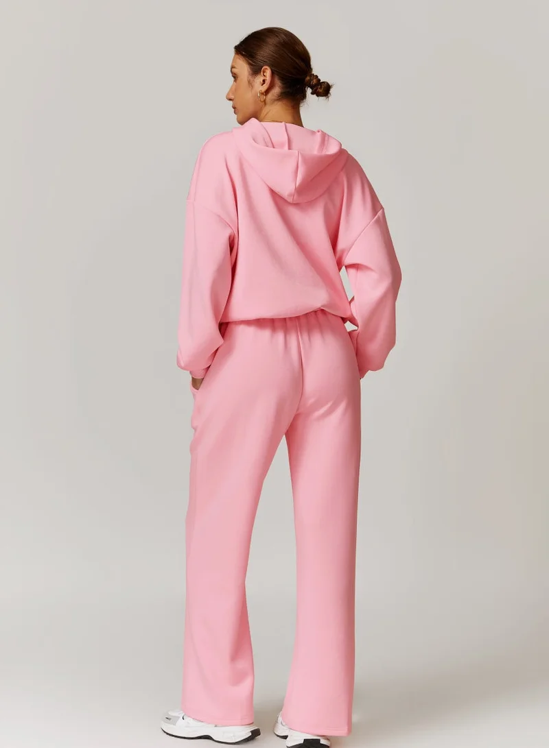Kawn.yoga Orchid Pink Womens Loose Fit Hoodie for Women | Best Price UAE