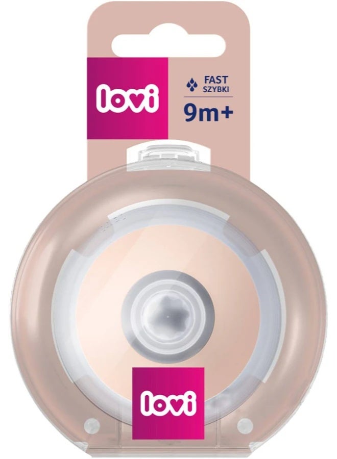 LOVI Mammafeel BPA-Free Dynamic Nipple Fast Flow 9m+ x1 - Image 2