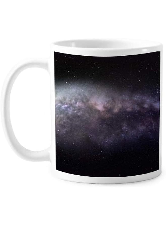 Elliptical Cosmic Nebula Universe Pattern Mug Pottery Ceramic Coffee Porcelain Cup Tableware