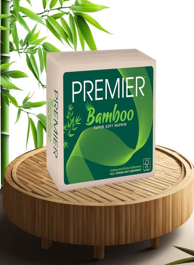 Premier 2-Ply Bamboo Tissue Napkins (250 Pulls) | 50 Pulls x 5 Pack | Facial Tissue | Car Tissue Box | 100% Natural, Biodegradable & Eco-Friendly | Soft, Strong & Highly Absorbent Paper Napkins - Image 5