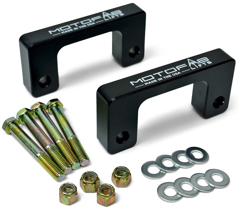 MotoFabLifts CH15LM 15 in Front Leveling Lift Kit That is compatible with Chevy Gmc Pickup