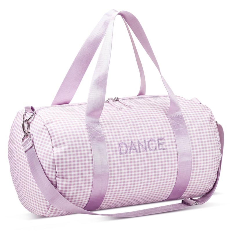 Locmeo Large Dance Bag for Girl Gift 19 x 94 x 87 Inch Sport Gym Travel Duffle Bag Girls Ballet Bags with Adjustable Carry Strap for Dancer Ballerina Cheer Competition Weekender OvernightPurple - Image 2