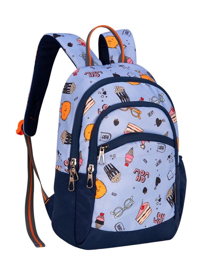COSMUS KIDO Dream Kids Navy Blue 15L - 14 inches Polyester Printed School Backpack Bag Ideal for Boys and Girls of Age Group 2-5 yrs | Small Students Daypacks - Image 1