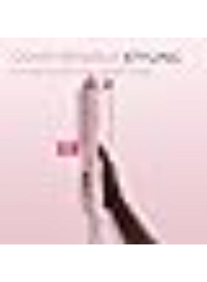 TYMO Automatic Rotating Curling Iron - TYMO CURLPRO Beach Waves Curling Wand, Portable Hair Curler, 500 Million Ionic, Dual Voltage & Lightweight for Travel, Ceramic Coating, Pink, 25mm - Image 2