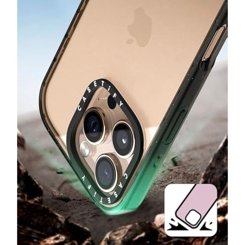 Casetify Impact iPhone 13 Mini Case 【6.6ft Drop Protection】 - Fruit Stickers - Clear Frost - Image 4