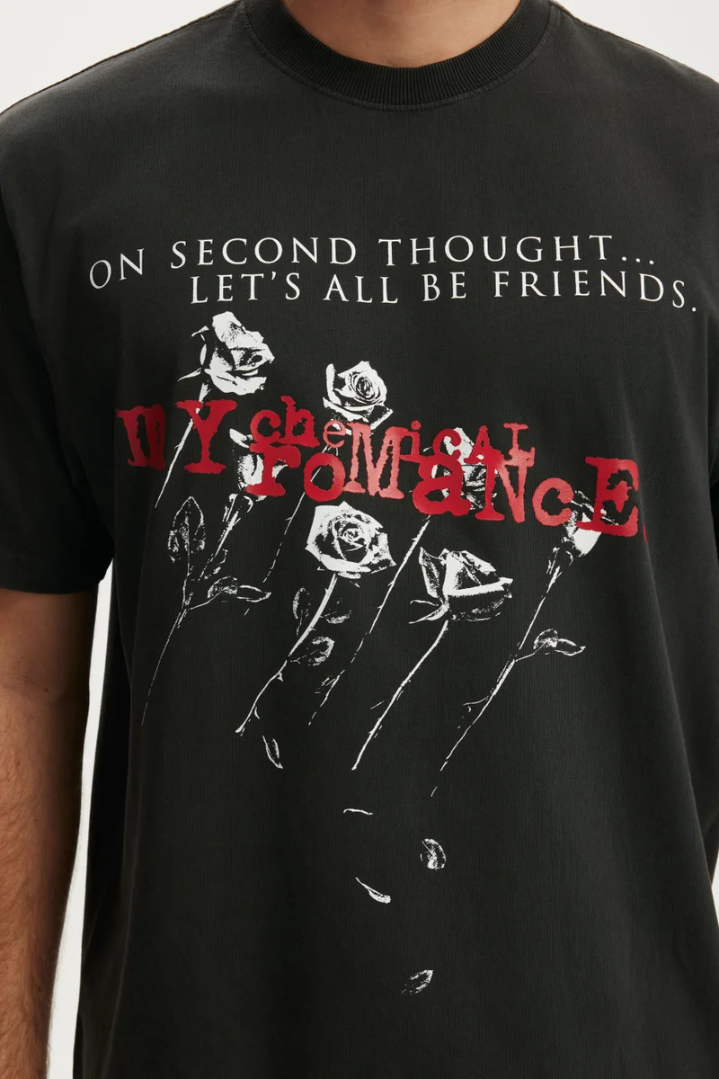 Cotton On  My Chemical Romance Everyday Fit Music T-Shirt  | Best Price UAE