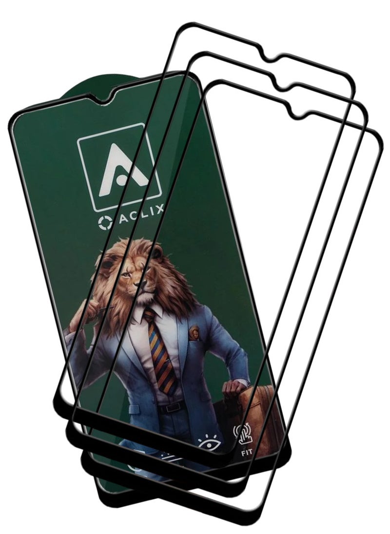 ACLIX 3 Pieces Antistatic ESD Dustproof Premium Quality High Definition Tempered Glass Screen Protector Designed For Samsung Galaxy M33 - Image 1