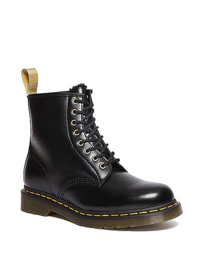 Dr Martens Dr. Martens Unisex Vegan 1460 Fashion Boot, Black Norfolk Flat, 9 US Women - Image 3