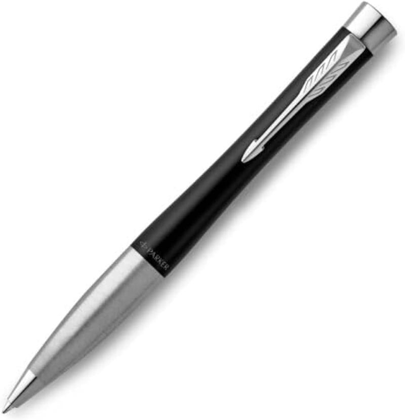 باركر PARKER Urban Muted Black with Chrome Trim Ballpoint Pen - Image 1