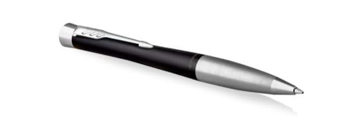 باركر PARKER Urban Muted Black with Chrome Trim Ballpoint Pen - Image 3