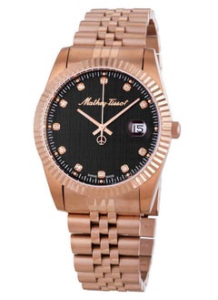 Mathey-Tissot Mathy III Quartz Brown Dial Men's Watch - H810PRM  - Image 1