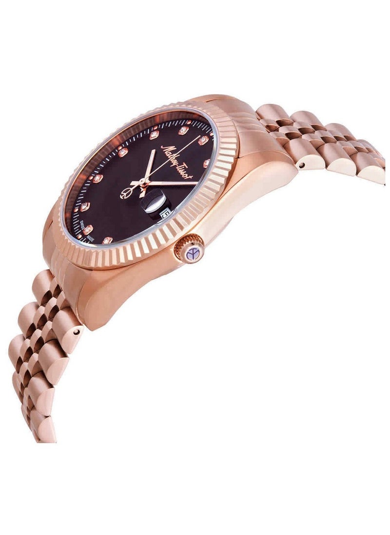 Mathey-Tissot Mathy III Quartz Brown Dial Men's Watch - H810PRM  - Image 2