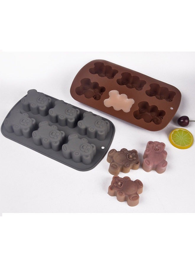 Genetic Chocolate Bakeware Cake Teddy Bear Molds Brown 25x14.5cm - Image 2