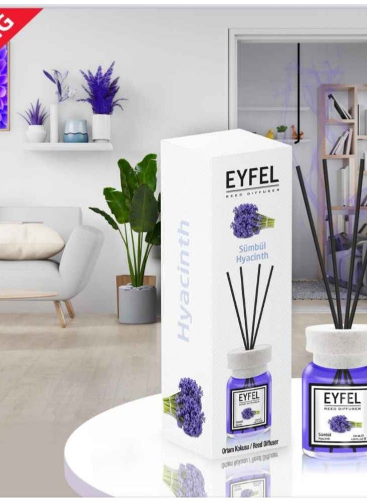 Eyfel Reed Diffuser Sumbul Hyacinth 120ml - Image 1