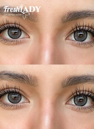 Freshlady Dawn Grey Colored Contact Lenses Yearly – Ramadan Special - view 3