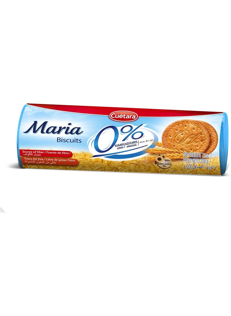 Cuetara Digesta Light - Marie Cookie 0% Added Sugar 200 grams