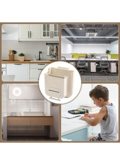 Generic Small Collapsible Hanging Trash Can For Kitchen Cabinet Door  - Image 5