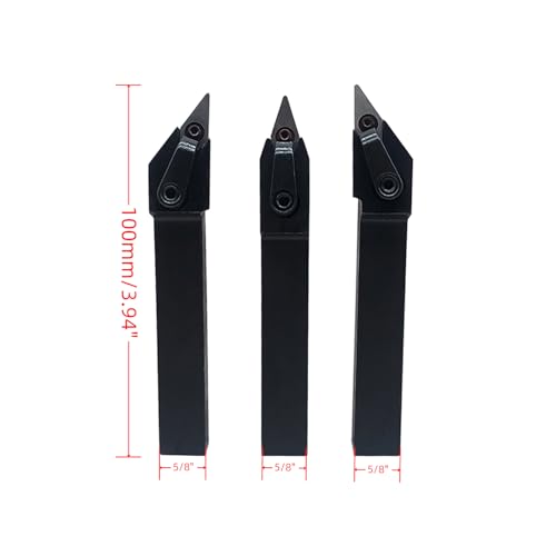 GBJ 3PCS 5/8" MVJNR MVJNL MVVNN holder with Carbide Turning Inserts VNMG331 CNC Lathe Turning Tools for machining Steel parts/stainless steel - Image 3