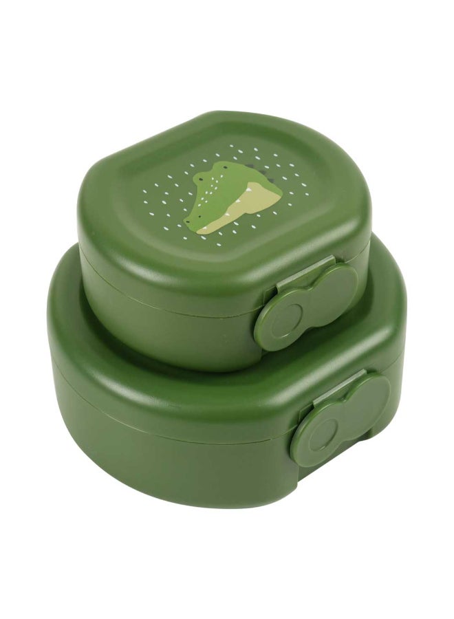 Trixie Snack Box With Clip - Set of 2 - Mr. Alligator - Image 4
