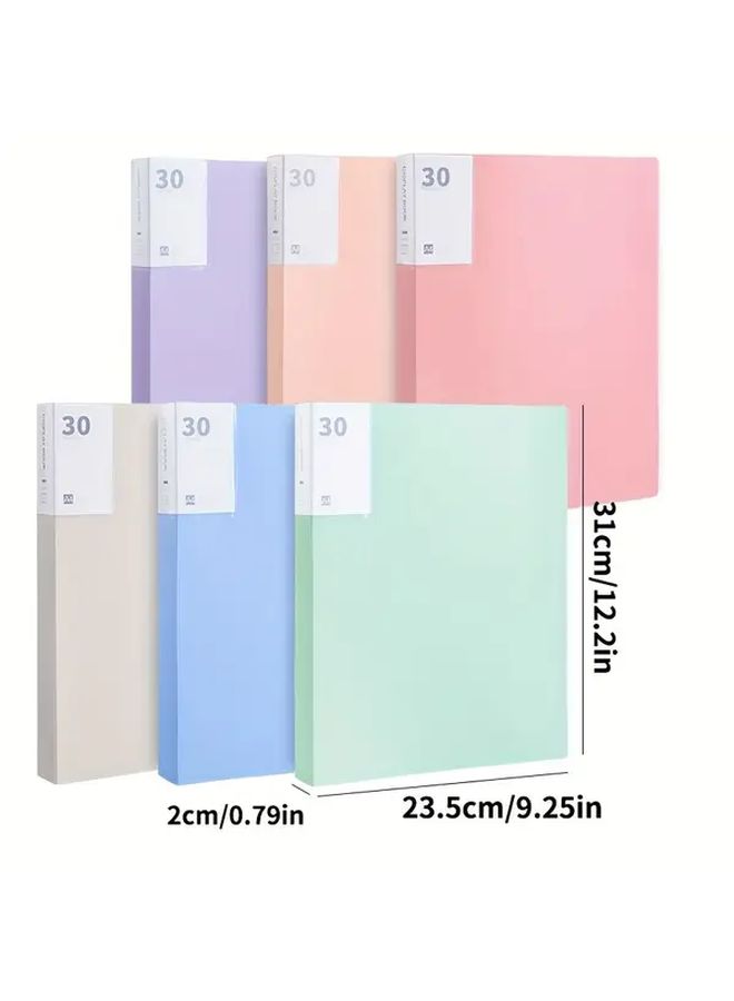 Light Powder Document Folder For 30 Pages Reports And Assignments Pack Of 2 - Image 2