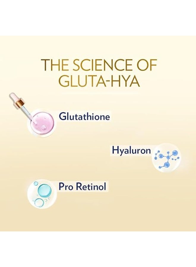 فازلين لوشن فازلين جلوتا-هيا فلوليس جلو للوجه والجسم | يمنح بشرة أكثر إشراقًا | مرطب غني بالجلوتاثيون والبرو-ريتينول، 200 مل - Image 4