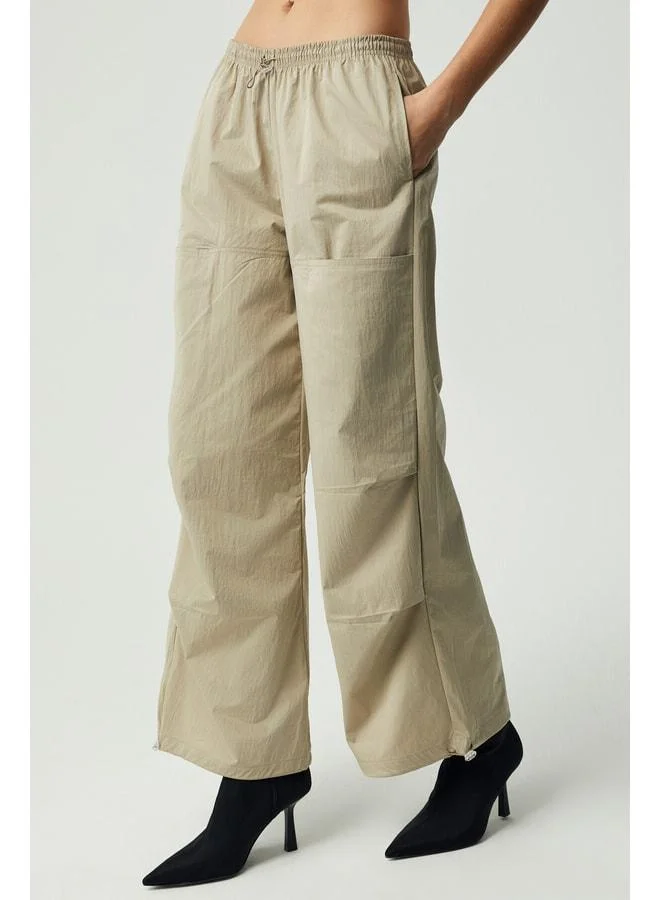 Urban Beat LILIANE Women's Beige Pants