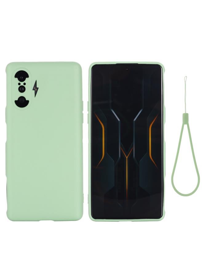 erorex Case For Xiaomi Redmi Poco F3 GT 5G Solid Color Liquid Silicone Dropproof Full Coverage Protective Case - Image 1