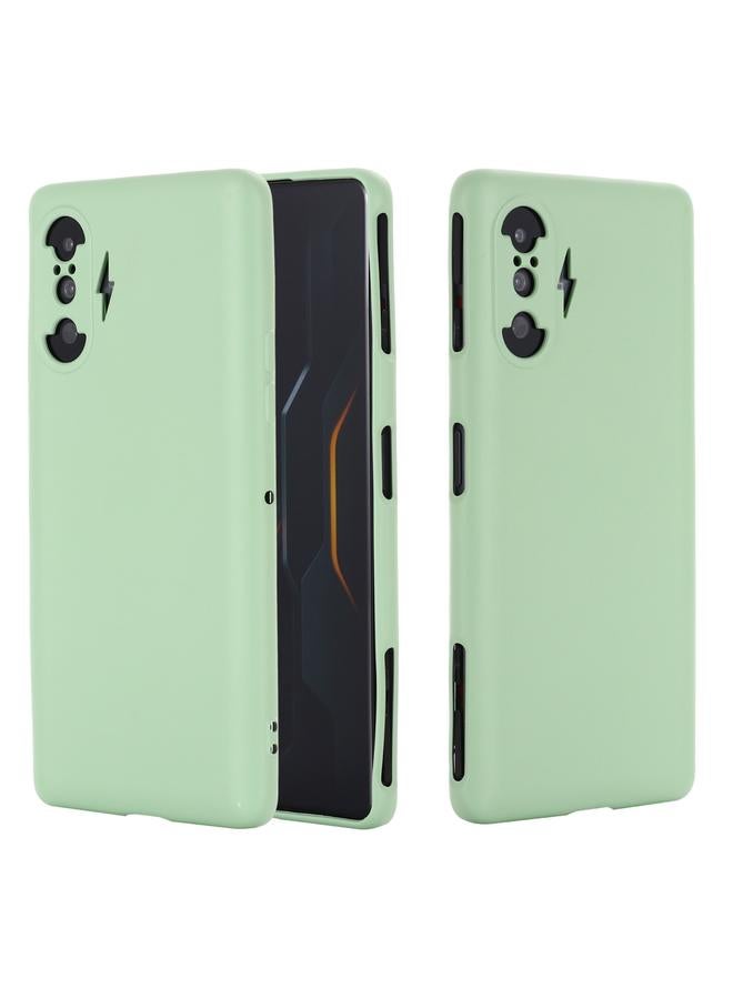 erorex Case For Xiaomi Redmi Poco F3 GT 5G Solid Color Liquid Silicone Dropproof Full Coverage Protective Case - Image 2