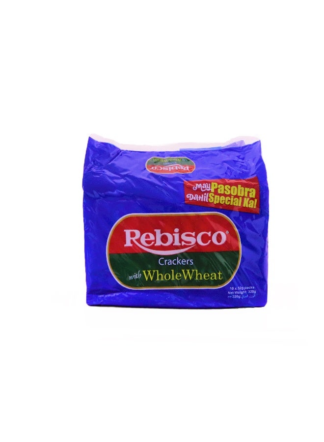 Rebisco Crackers Whole Wheat (10*32G) 320G - Image 1