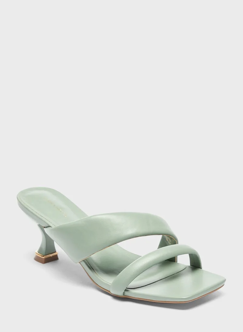 shoexpress Double Strap High Heel Sandals