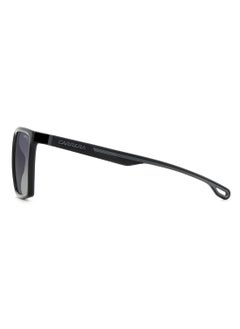 Carrera Men's Polarized Rectangular Shape  Sunglasses CARRERA 4019/S GREY 47 - Lens Size: 46.9 Mm - Black  - Image 5