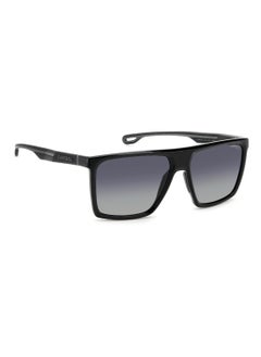 Carrera Men's Polarized Rectangular Shape  Sunglasses CARRERA 4019/S GREY 47 - Lens Size: 46.9 Mm - Black  - Image 2