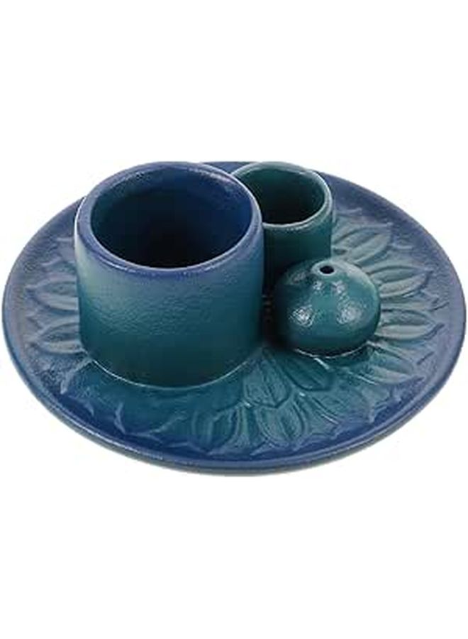 Wood Incense Burner Holder For Home Decor Centerpiece Elegant Ornament - Image 1