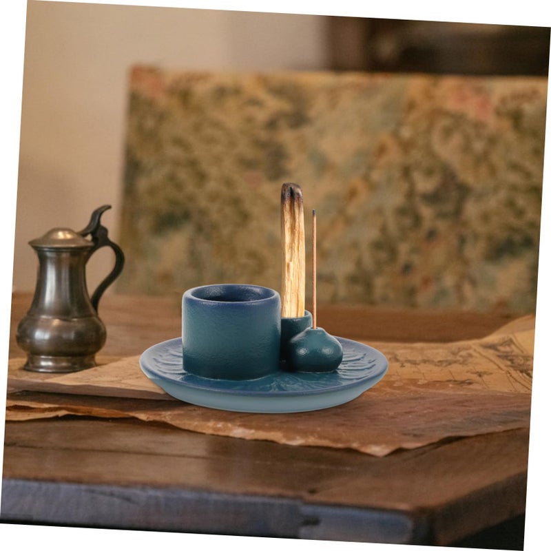 Wood Incense Burner Holder For Home Decor Centerpiece Elegant Ornament - Image 4