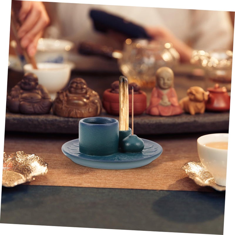 Wood Incense Burner Holder For Home Decor Centerpiece Elegant Ornament - Image 5