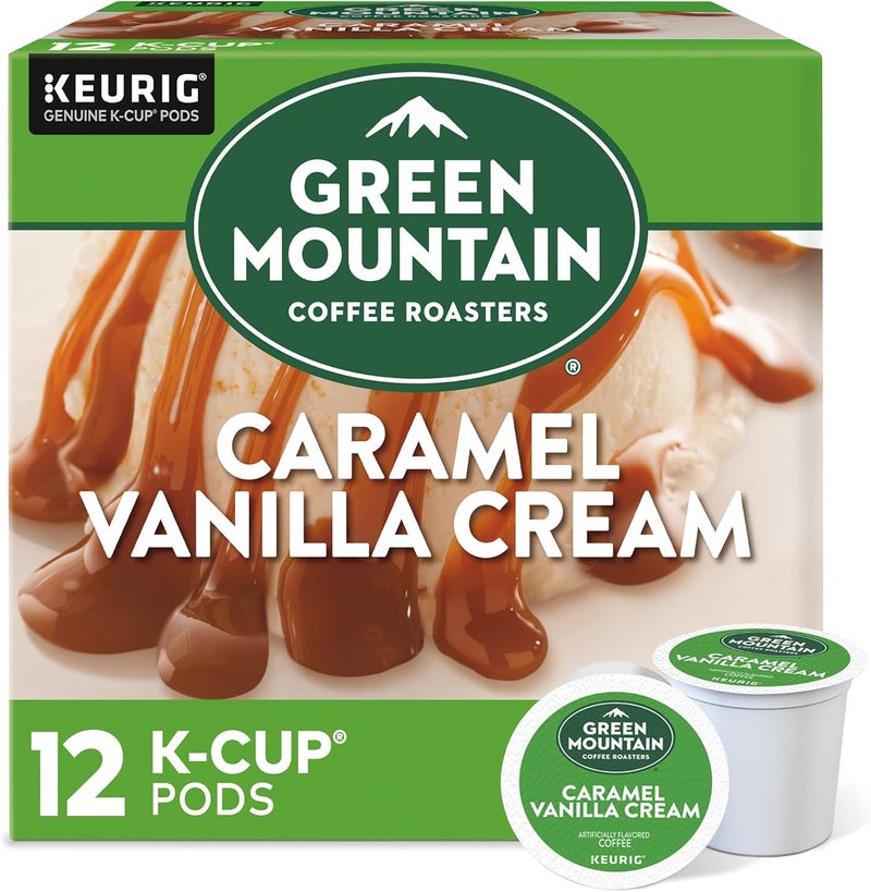Green Mountain Coffee Roasters Green Mountain Caramel Vanilla Cream K-Cup Coffee Pods - Image 1
