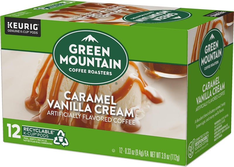 Green Mountain Coffee Roasters Green Mountain Caramel Vanilla Cream K-Cup Coffee Pods - Image 5