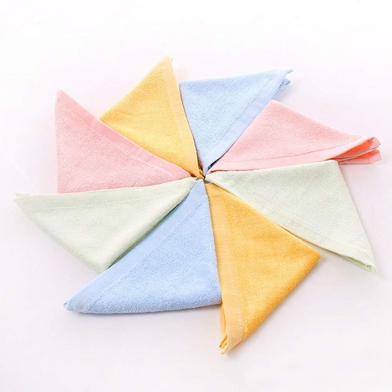 Fairy Baby Washcloths 100% Organic Bamboo Bath Washcloth Reusable Face Towels Anti-Bacterial Soft Towel Set Perfect for Newborn (8 Pack) - Image 2