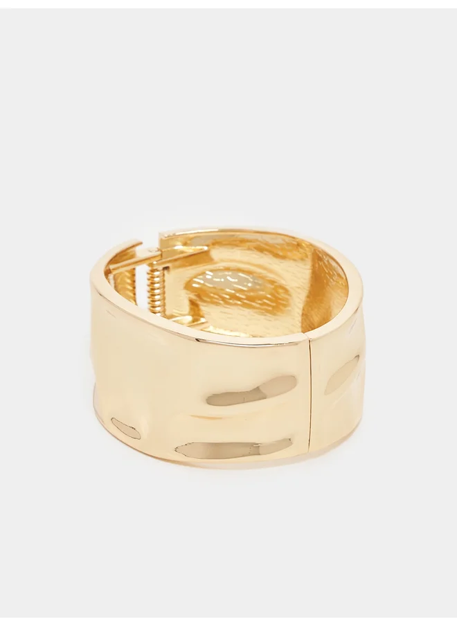 ستايلي Styli Metallic Thick Cuff Bracelet