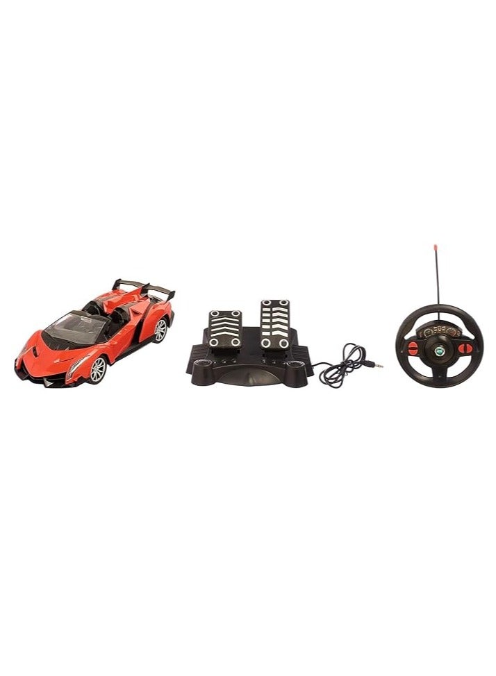 Racing Car with Remote Control for Kids - Red - Image 1