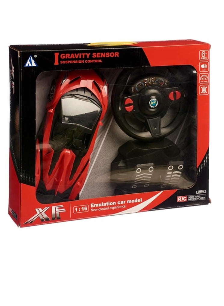 Racing Car with Remote Control for Kids - Red - Image 2