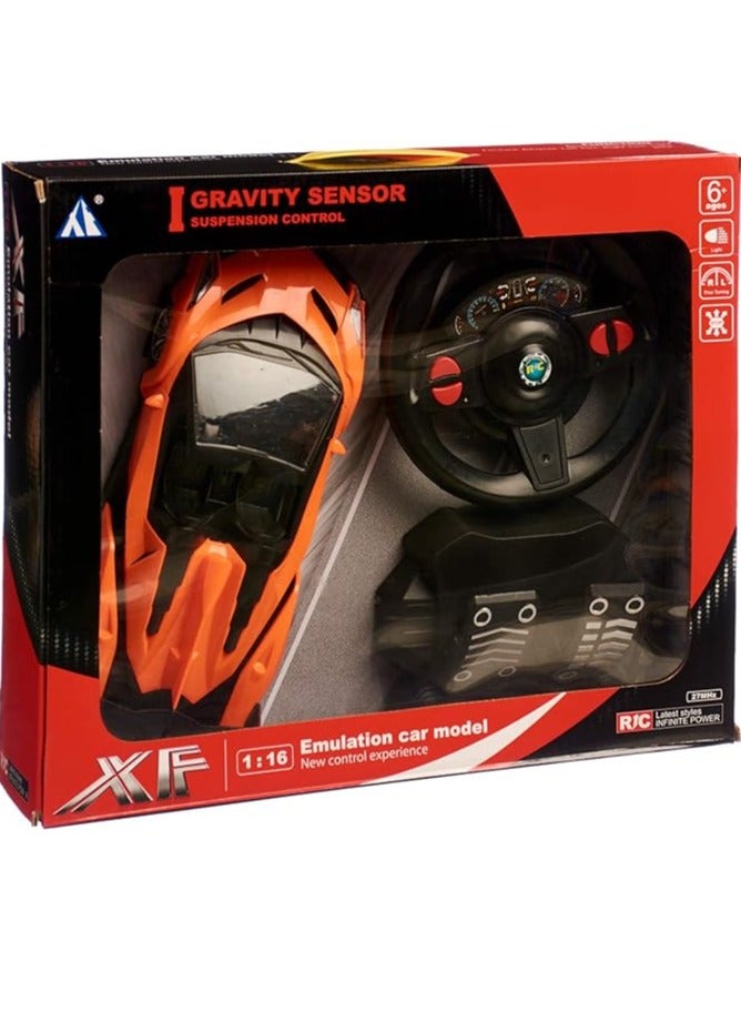 Racing Car with Remote Control for Kids - Red - Image 4