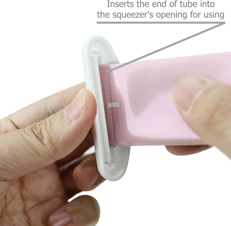 EIKS 6 Sets Tube Squeezer Clip for Toothpaste, Hand Cream, Paint Tube, Cosmetics, Easy Press & Reduces Waste - Image 4