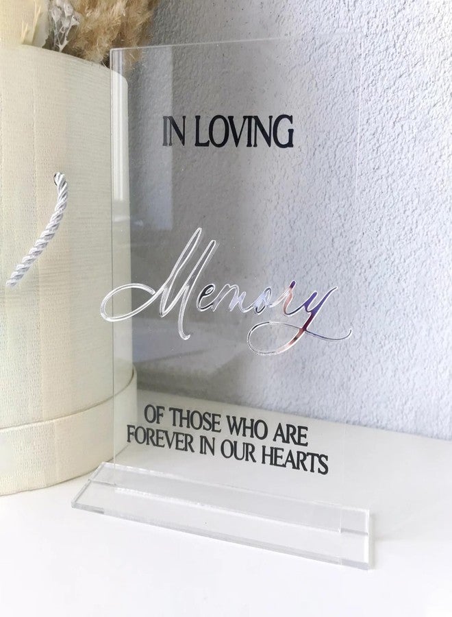 JINMURY 8x10 Inch Clear Acrylic Sign with Stand | 5 Pack Blank Acrylic Table Signs and Base for DIY Wedding Table Numbers, Wedding Signage, Events& Parties - Image 4