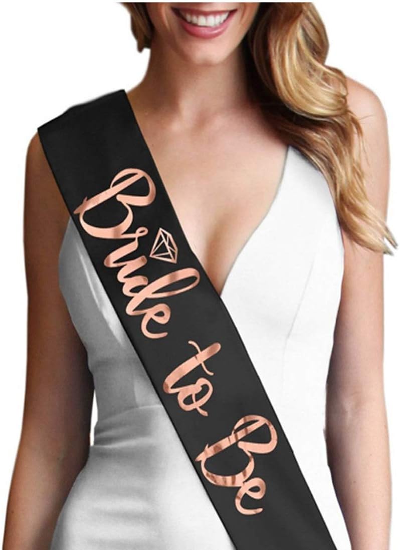 Bride to Be Sashes,Hen Do Sash for Hen Do Party or Stag Night Game