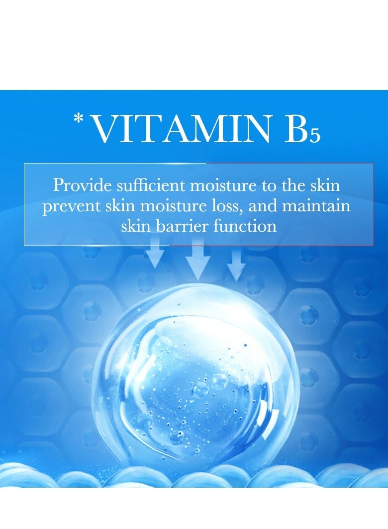 BIOAOUA B5 Pure Hyaluronic Acid Face Serum with Vitamin B5, Anti-Aging Serum to Eliminate Fine Lines and Wrinkles, Plumps and Repairs Dry Skin, Safe for Sensitive Skin, Moisturizing Face Serum (30ml) - Image 3