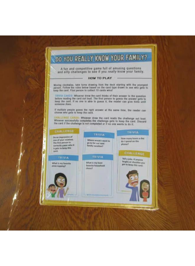 Bluejw Do You Really Know Your Family Opening Cards - Image 3